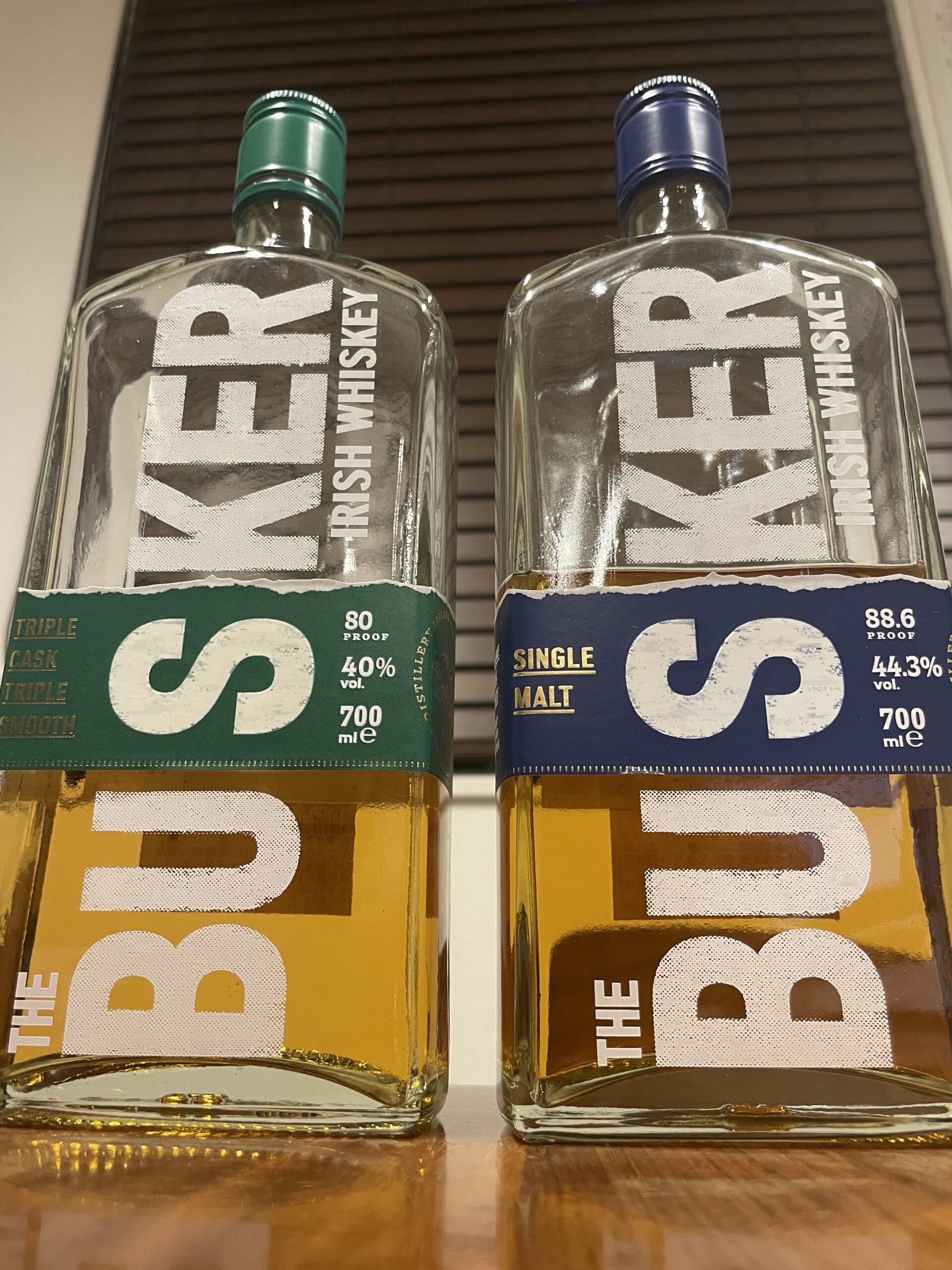 バスカー【2種セット】 青/緑 ウイスキー アイリッシュ - ウイスキー